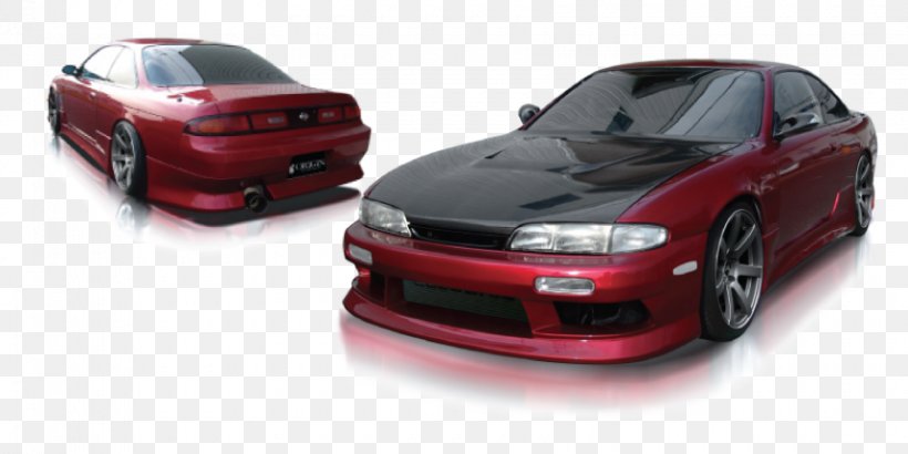 Bumper Nissan Silvia Car 1997 Nissan 240SX, PNG, 860x430px, Bumper, Auto Part, Automotive Design, Automotive Exterior, Automotive Lighting Download Free