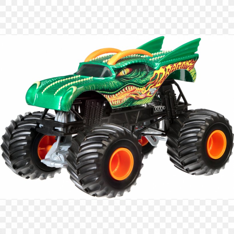 Car Hot Wheels Monster Truck Die-cast Toy, PNG, 1000x1000px, 124 Scale, 164 Scale, Car, Automotive Tire, Automotive Wheel System Download Free
