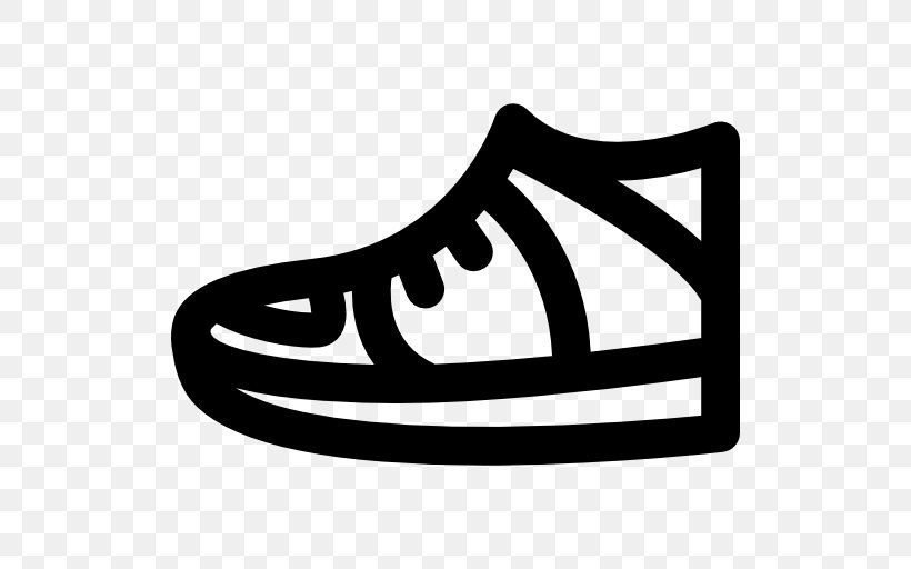 Sneakers Shoe Clip Art, PNG, 512x512px, Sneakers, Black, Black And White, Brand, Fashion Download Free