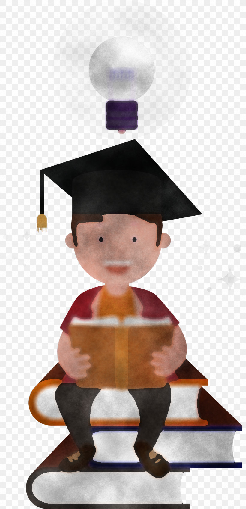 Graduation, PNG, 1179x2431px, Academic Dress, Cartoon, Figurine, Graduation, Headgear Download Free