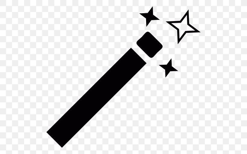 Magic Wand, PNG, 512x512px, Symbol, Autocad Dxf, Black, Black And White Download Free