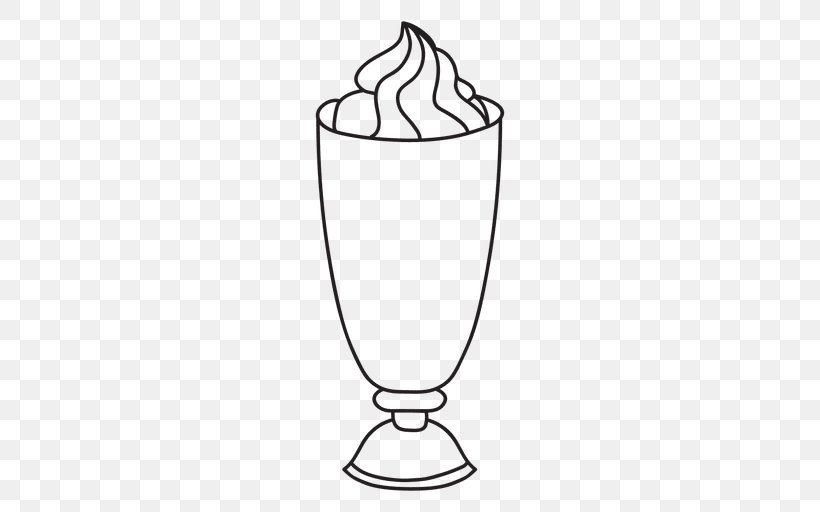 Milkshake Ice Cream Drawing Clip Art, PNG, 512x512px, Milkshake, Black And White, Caramel, Chocolate, Cup Download Free