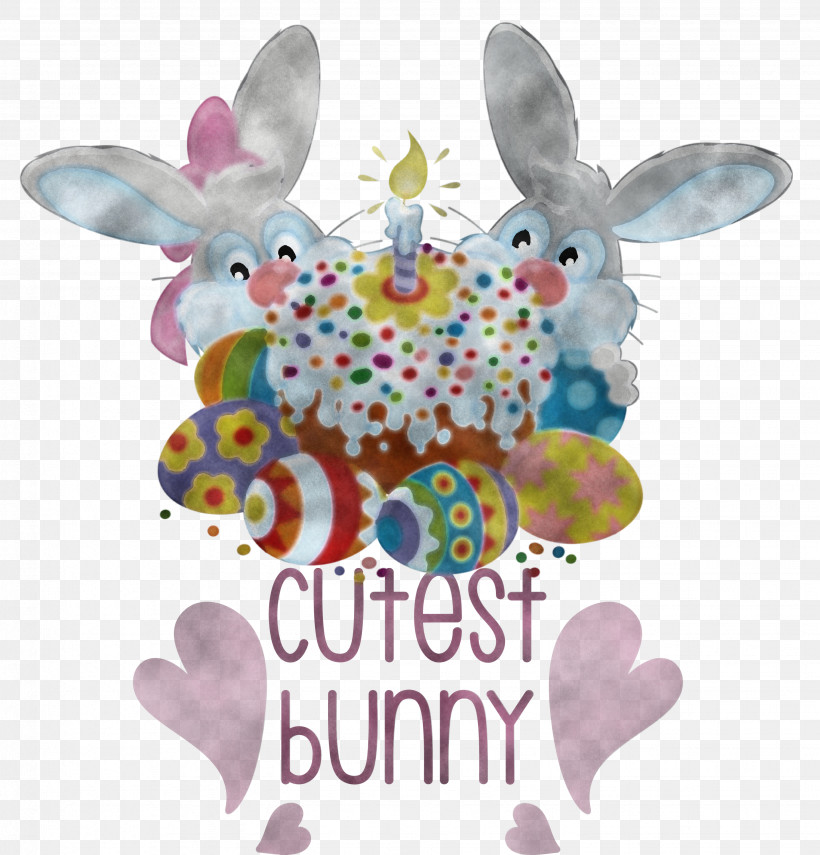 Cutest Bunny Bunny Easter Day, PNG, 2877x3000px, Cutest Bunny, Biology, Bunny, Easter Bunny, Easter Day Download Free
