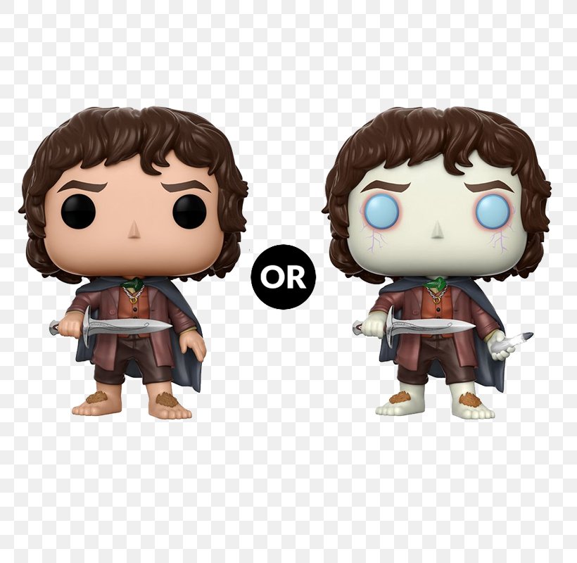Frodo Baggins Samwise Gamgee Funko The Lord Of The Rings Designer Toy, PNG, 800x800px, Frodo Baggins, Action Toy Figures, Designer Toy, Figurine, Film Download Free