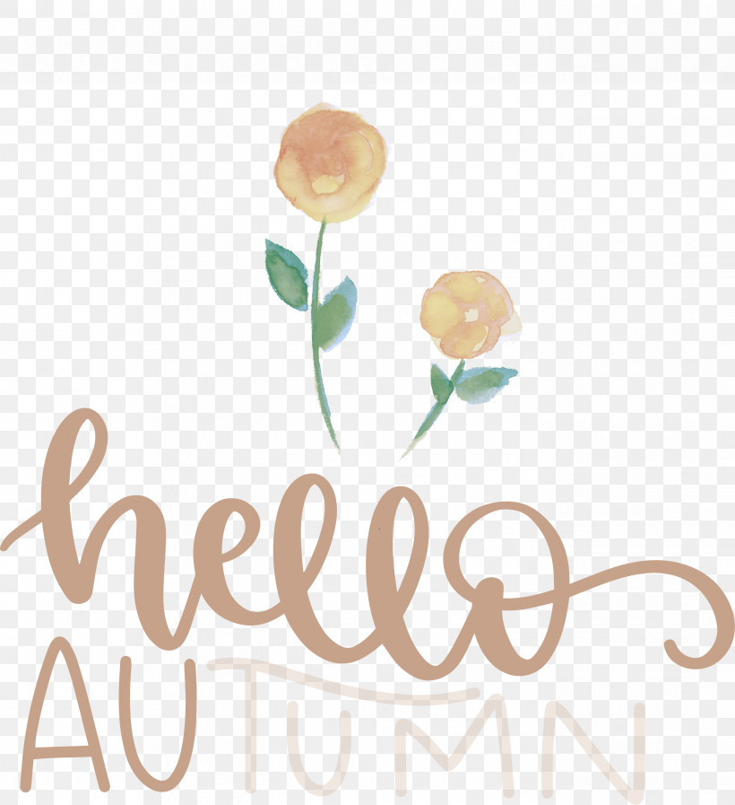 Hello Autumn, PNG, 2741x3000px, Hello Autumn, Biology, Cut Flowers, Floral Design, Flower Download Free