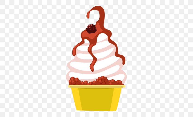 Ice Cream Cone Sundae Illustration, PNG, 500x500px, Ice Cream, Chocolate, Cream, Dessert, Dish Download Free