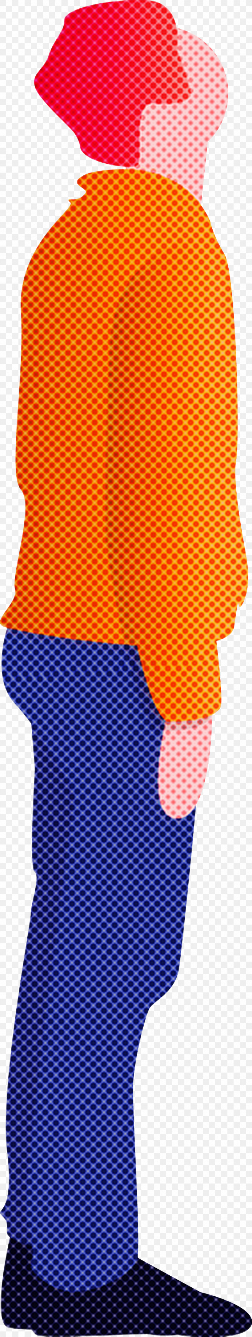 Man Looking Up, PNG, 915x4841px, Man Looking Up, Clothing, Electric Blue, Jersey, Orange Download Free