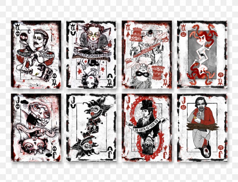 Playing Card Design Of Today Card Game Standard 52-card Deck Halloween, PNG, 915x700px, Playing Card, Art, Card Game, Collage, Cosmetics Download Free