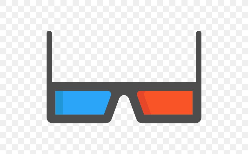 Glasses Polarized 3D System Film, PNG, 512x512px, 3dbrille, Glasses, Anaglyph 3d, Brand, Cinema Download Free