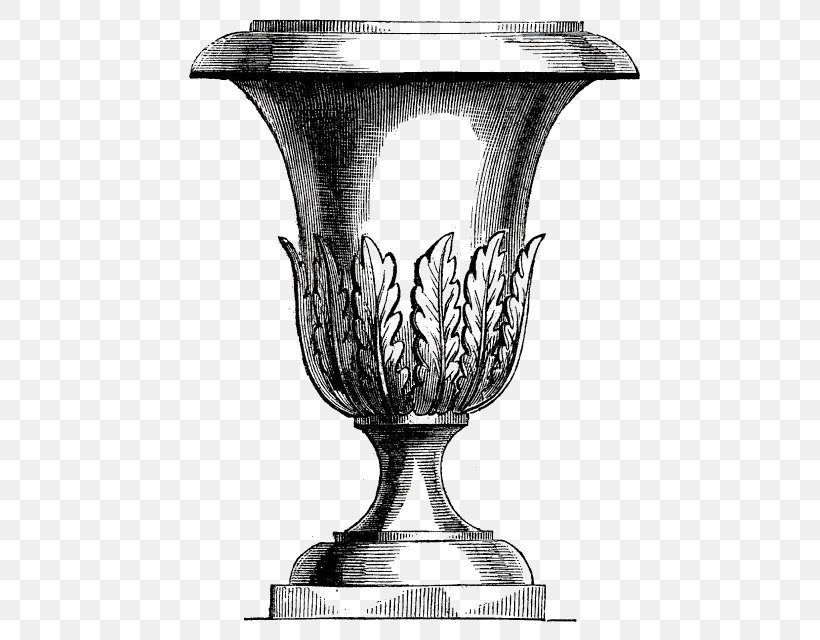 Vase Clip Art, PNG, 496x640px, Vase, Artifact, Black And White, Chalice, Cup Download Free