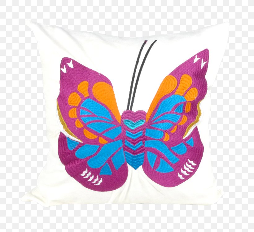 FairyButterFly Cushion Throw Pillows Bedroom, PNG, 750x750px, Butterfly, Bedroom, Cotton, Cushion, Embroidery Download Free