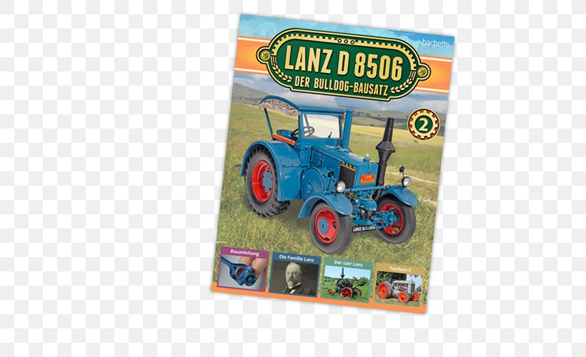 Lanz Bulldog Tractor Heinrich Lanz AG Motor Vehicle Antique Car, PNG, 500x500px, Lanz Bulldog, Antique Car, Bauanleitung, Bulldog Breeds, Car Download Free