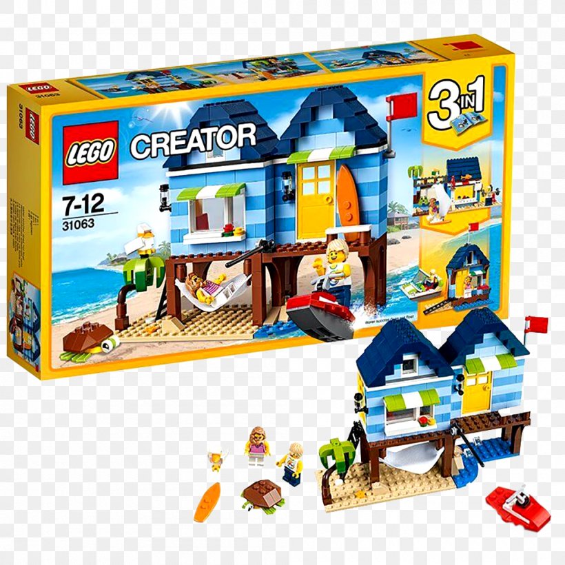 LEGO 31063 Creator Beachside Vacation Lego Creator Toy Block, PNG, 1000x1000px, Lego Creator, Game, Lego, Lego Group, Lego Ninjago Download Free