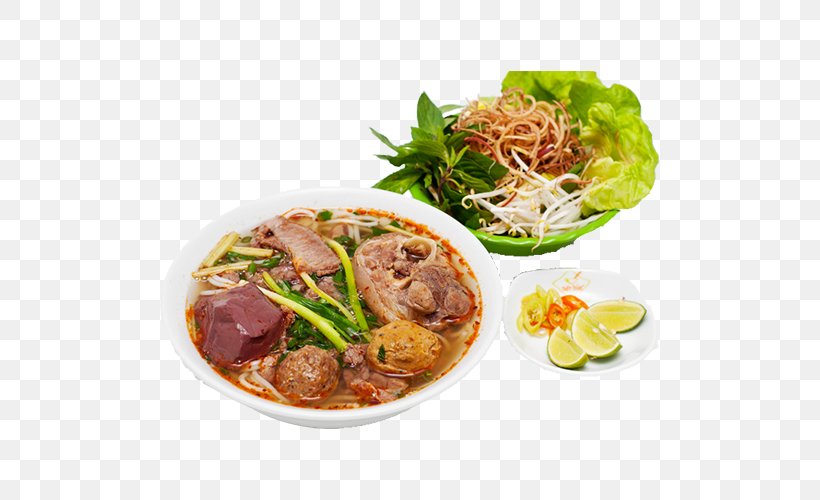 Bún Bò Huế Hue Vietnamese Cuisine Bún Riêu Pho, PNG, 500x500px, Hue, Asian Food, Cellophane Noodles, Chinese Food, Com Download Free