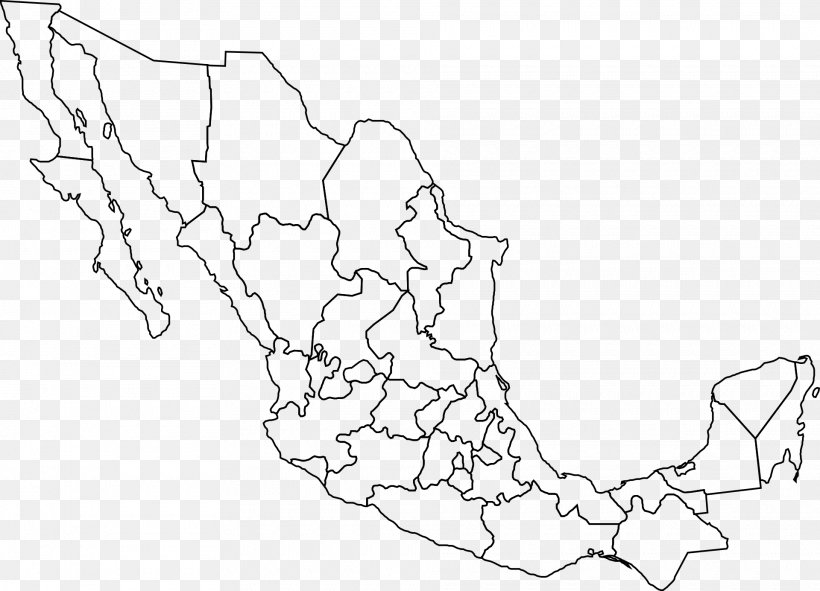 Mexico United States Blank Map Mapa Polityczna, PNG, 1920x1385px, Mexico, Area, Artwork, Black And White, Blank Map Download Free