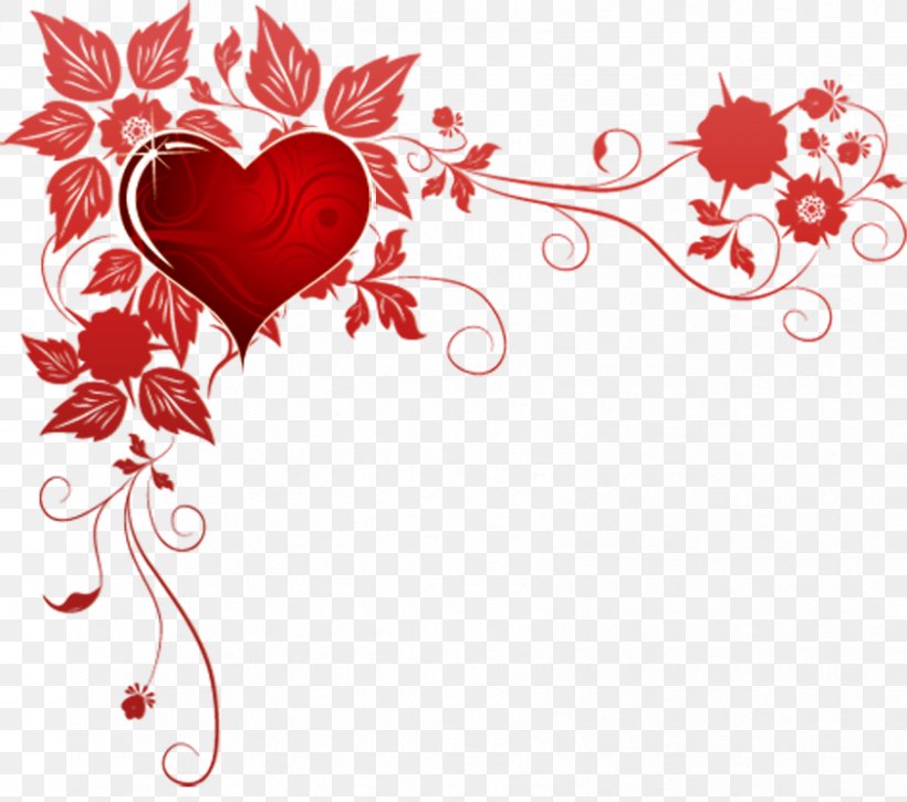Valentine's Day Heart Clip Art, PNG, 842x745px, Watercolor, Cartoon, Flower, Frame, Heart Download Free