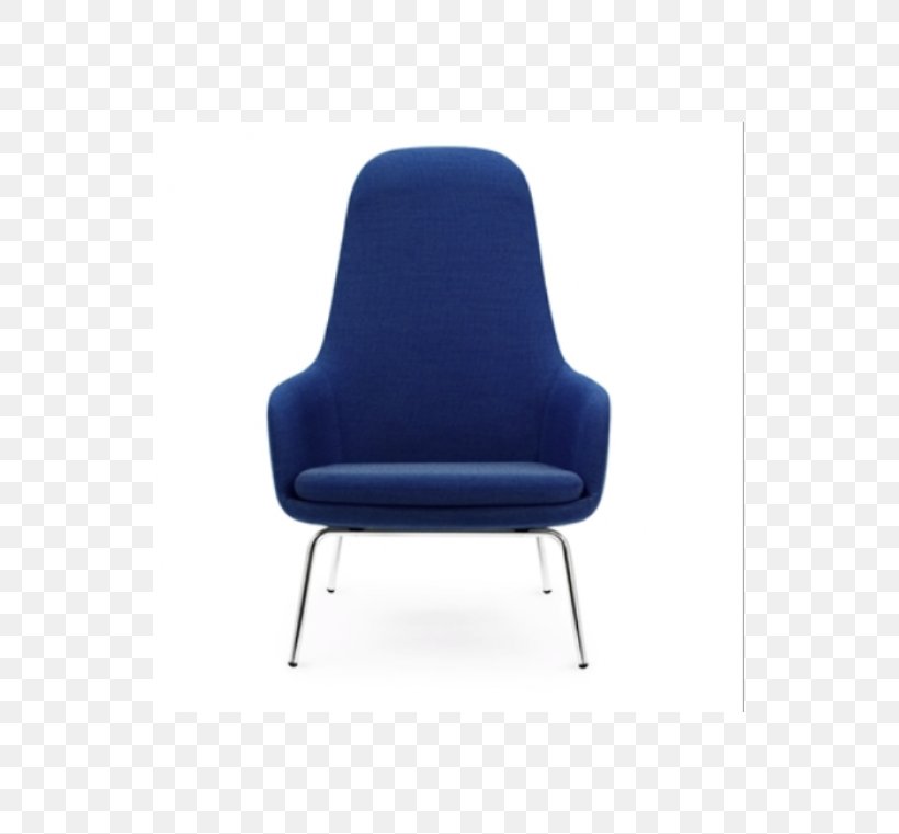 Eames Lounge Chair Leather Normann Copenhagen Wing Chair, PNG, 539x761px, Eames Lounge Chair, Armrest, Chair, Chaise Longue, Cobalt Blue Download Free