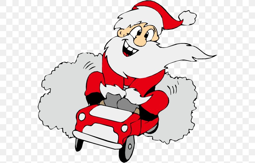 Mrs. Claus Santa Claus Car Christmas Clip Art, PNG, 577x525px, Mrs Claus, Area, Artwork, Car, Cartoon Download Free