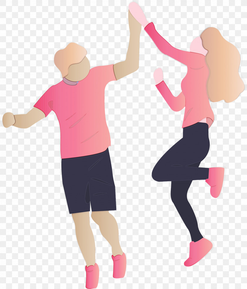 Pink Arm Standing Joint Leg, PNG, 2565x3000px, Watercolor, Arm, Dance, Exercise, Gesture Download Free