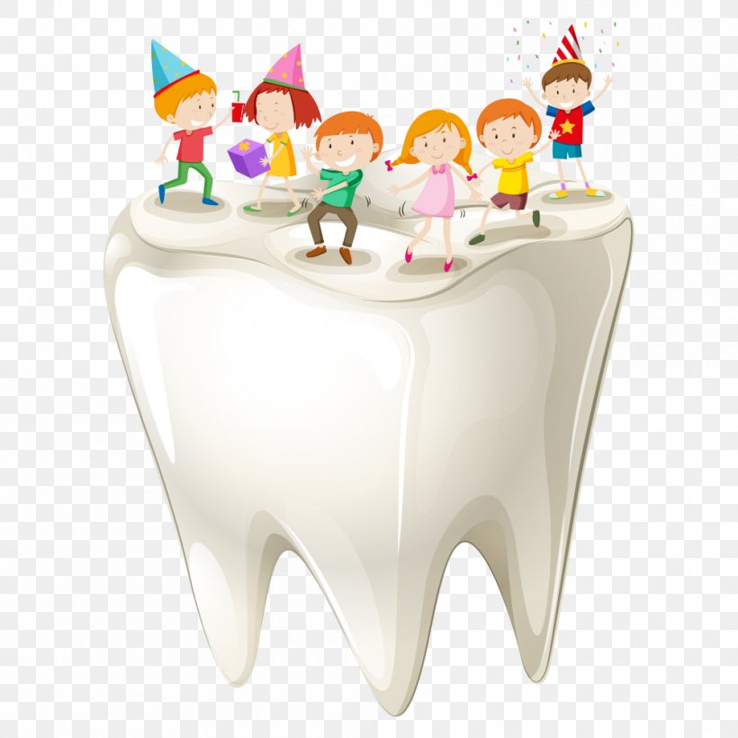 Child Comics Tooth Cartoon, PNG, 1000x1000px, Watercolor, Cartoon, Flower, Frame, Heart Download Free