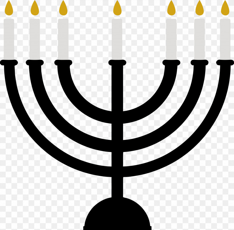 Hanukkah Candle Hanukkah Happy Hanukkah, PNG, 2999x2944px, Hanukkah Candle, Birthday Candle, Candle, Candle Holder, Coloring Book Download Free