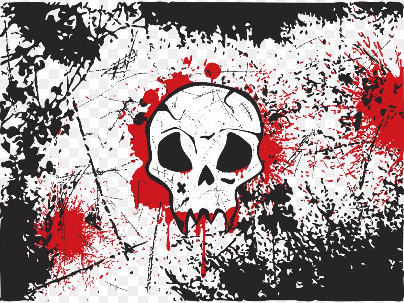 Skull Wallpaper, PNG, 1600x1200px, Skull, Art, Bone, Drawing, Scalable Vector Graphics Download Free