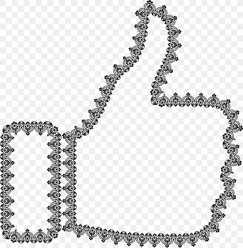 Thumb Signal Symbol Clip Art, PNG, 2266x2314px, Thumb Signal, Black And White, Body Jewelry, Chain, Fashion Accessory Download Free