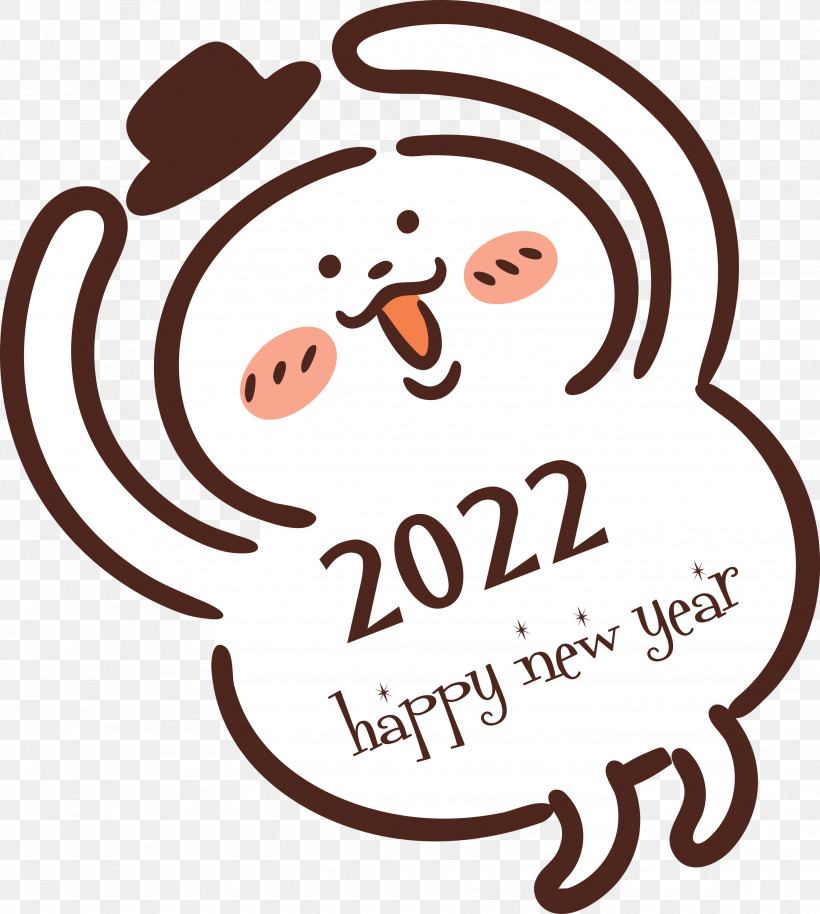 2022 Happy New Year 2022 New Year Happy New Year, PNG, 2689x3000px, Happy New Year, Behavior, Cartoon, Geometry, Happiness Download Free