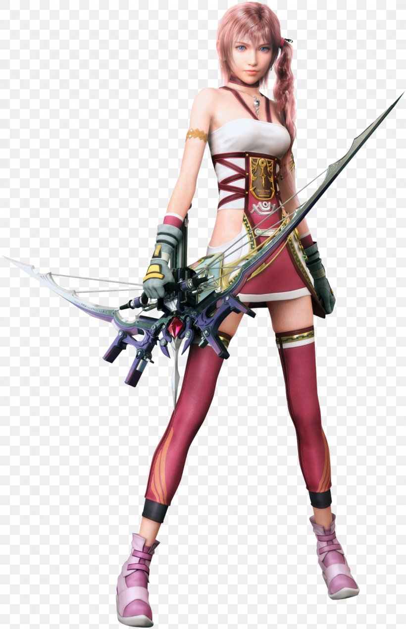 Final Fantasy XIII-2 Final Fantasy X-2 Lightning Returns: Final Fantasy XIII Final Fantasy VII, PNG, 1078x1670px, Final Fantasy Xiii2, Action Figure, Aerith Gainsborough, Character, Clothing Download Free
