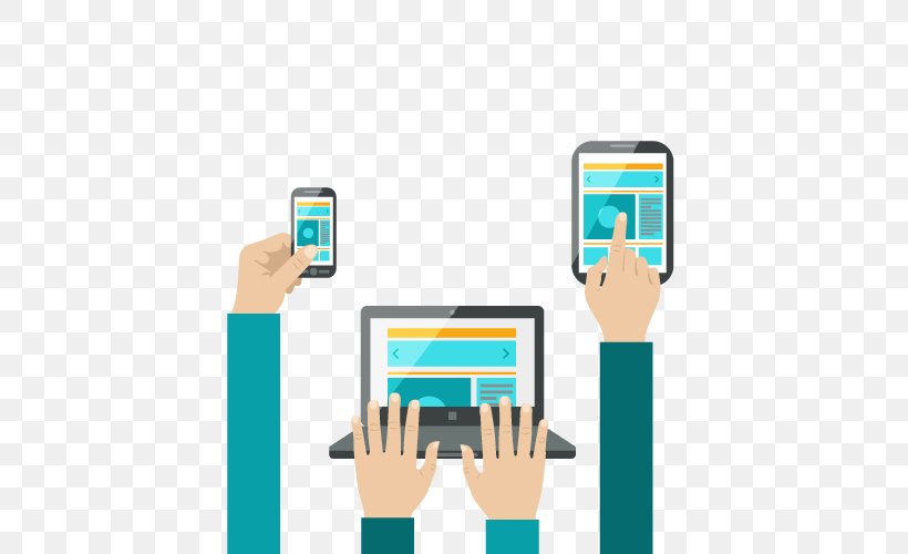 Smartphone Responsive Web Design Internet Computer, PNG, 500x500px, Smartphone, Cellular Network, Communication, Communication Device, Computer Download Free