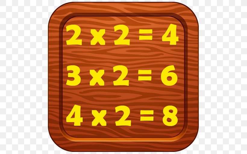 Basic Math Multiplication Table The Times Tables, PNG, 512x512px, Basic Math, Addition, Android, App Store, Area Download Free