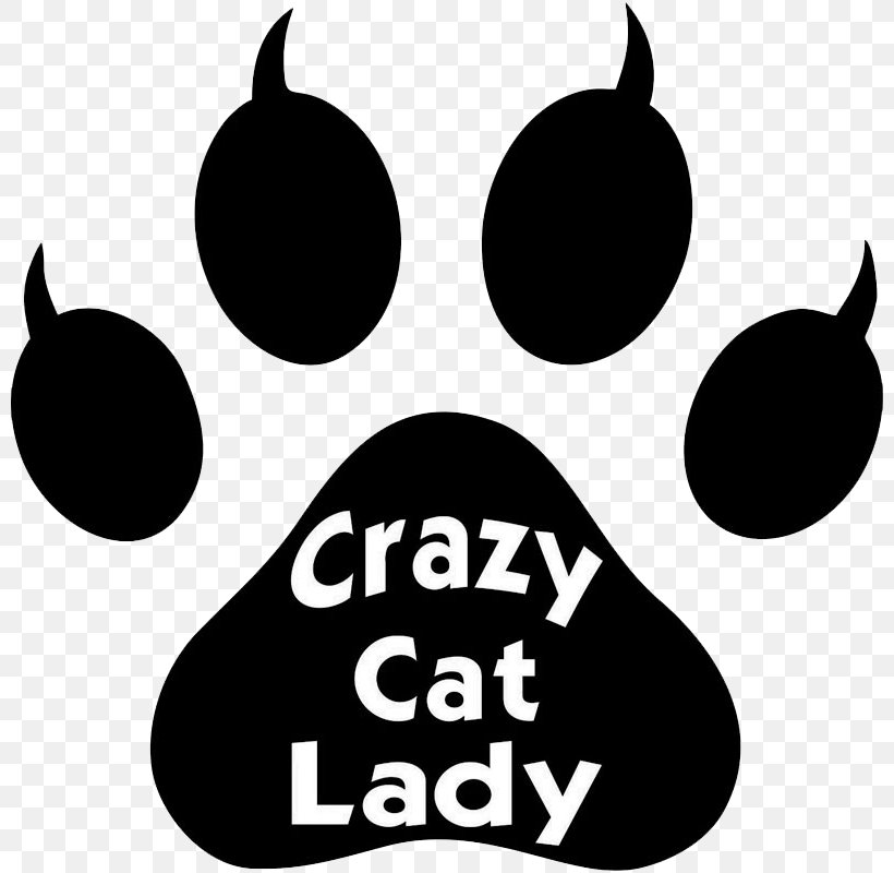 Cat Kitten Dog Paw Clip Art, PNG, 800x800px, Cat, Black And White, Black Cat, Brand, Claw Download Free