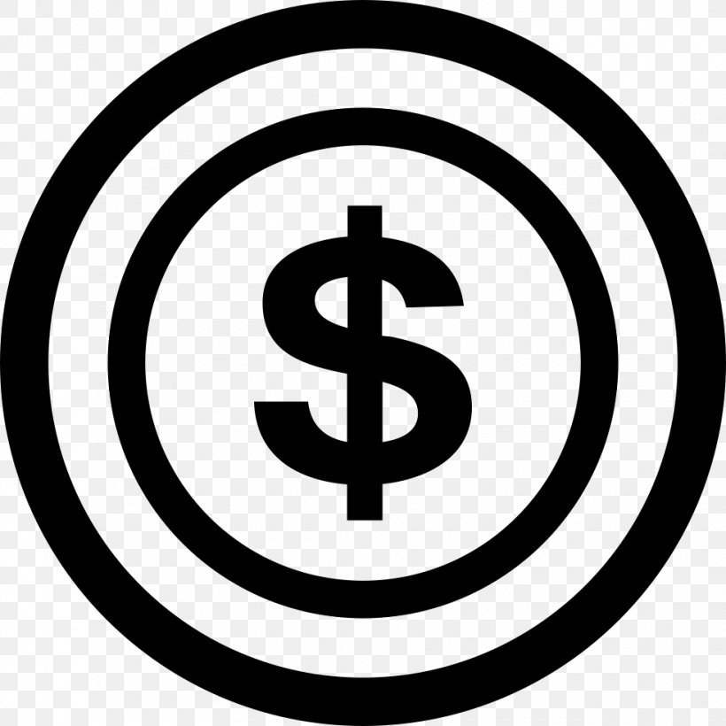 Money Symbol, PNG, 980x980px, Money, Area, Bank, Black And White, Brand Download Free