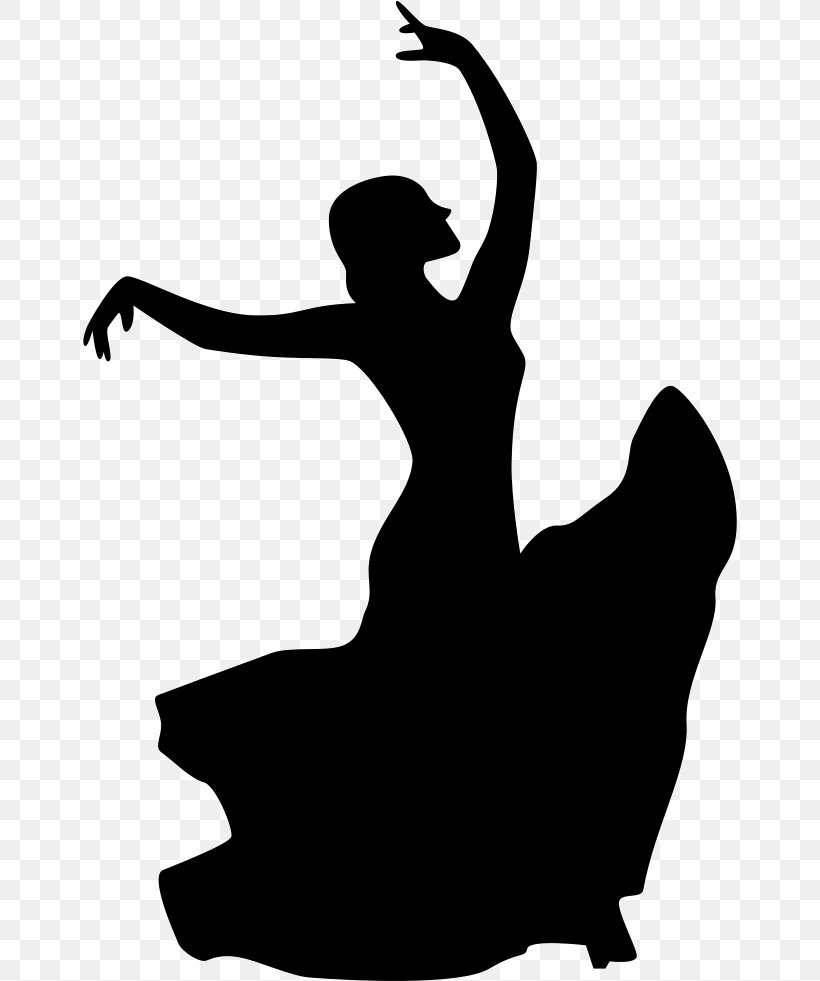 Flamenco Dance Studio Silhouette, PNG, 654x981px, Watercolor, Cartoon, Flower, Frame, Heart Download Free
