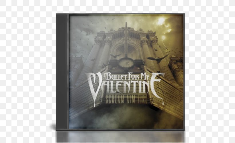 Scream Aim Fire Bullet For My Valentine End Of Days Album Song, PNG, 500x500px, Watercolor, Cartoon, Flower, Frame, Heart Download Free