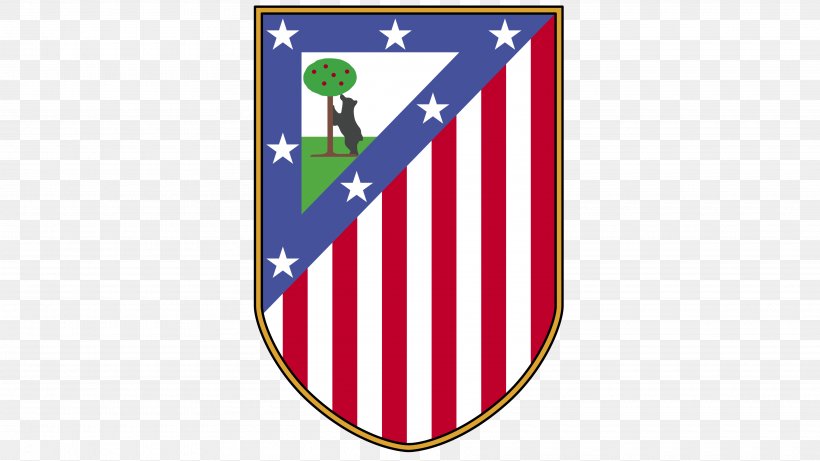 Atlético Madrid UEFA Champions League Football Logo, PNG, 3840x2160px, Atletico Madrid, Brand, Flag, Football, Football Team Download Free