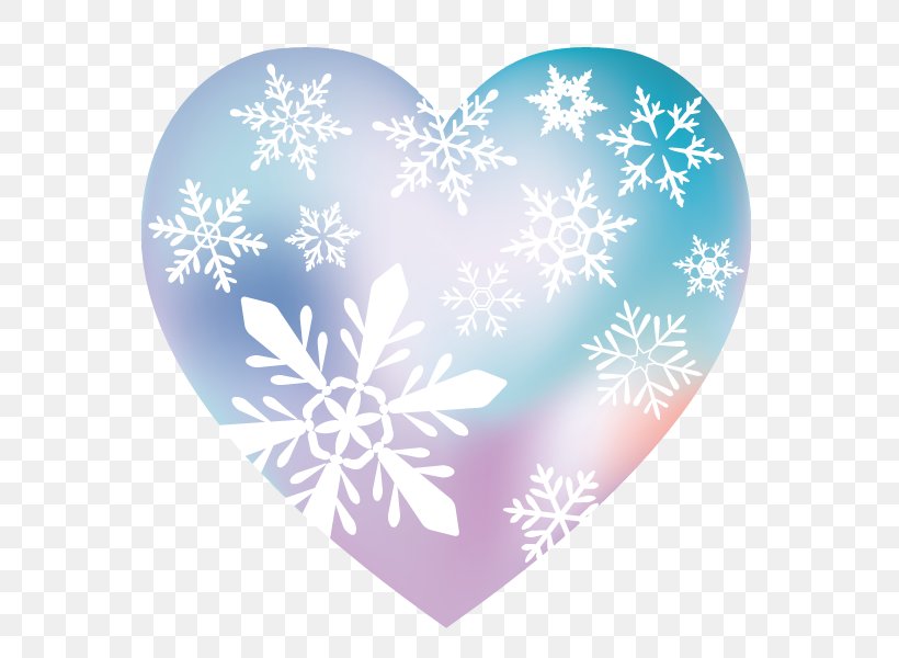 Heart Snowflake Illustration., PNG, 600x600px, Snowflake, Blue, Crystal, Heart, Papercutting Download Free