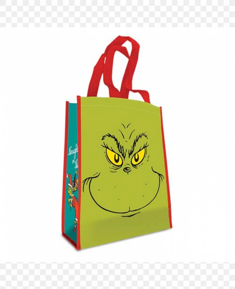How The Grinch Stole Christmas! Tote Bag Shopping Bags & Trolleys, PNG, 1000x1231px, How The Grinch Stole Christmas, Bag, Book, Brand, Christmas Download Free