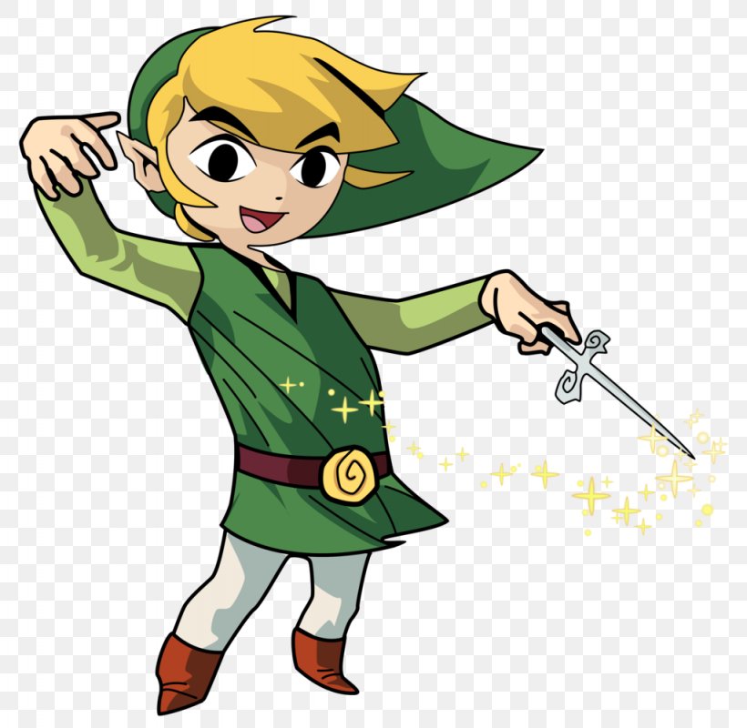 Link The Legend Of Zelda: The Wind Waker The Legend Of Zelda: Spirit Tracks The Legend Of Zelda: The Minish Cap, PNG, 1024x1000px, Link, Art, Boy, Cartoon, Cel Shading Download Free