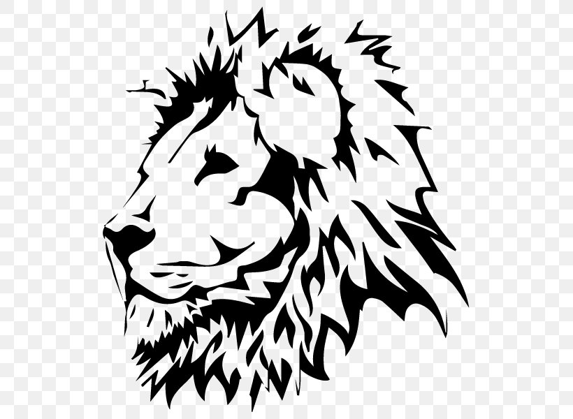 Lionhead Rabbit Stencil Roar Clip Art, PNG, 600x600px, Lion, Art, Artwork, Big Cats, Black Download Free