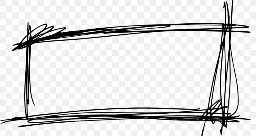 Rectangle Doodle Drawing, PNG, 1024x548px, Rectangle, Area, Auto Part, Black And White, Coloring Book Download Free