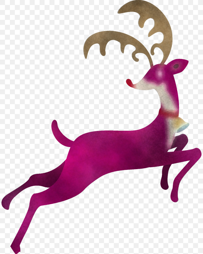 Reindeer Christmas Reindeer Christmas, PNG, 808x1024px, Reindeer, Animal Figure, Antelope, Antler, Christmas Download Free