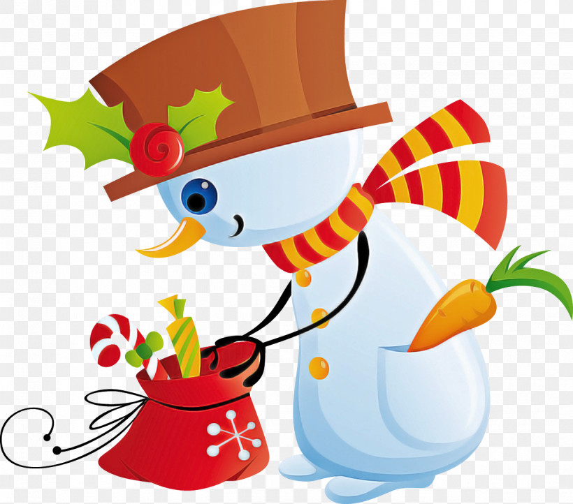 Snowman, PNG, 1223x1077px, Cartoon, Costume Hat, Snowman Download Free