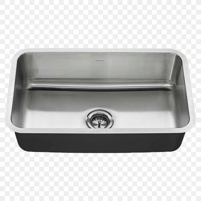 Sink Kitchen Stainless Steel Tap American Standard Brands, PNG, 2000x2000px, Sink, American Standard Brands, Bathroom, Bathroom Sink, Bowl Download Free