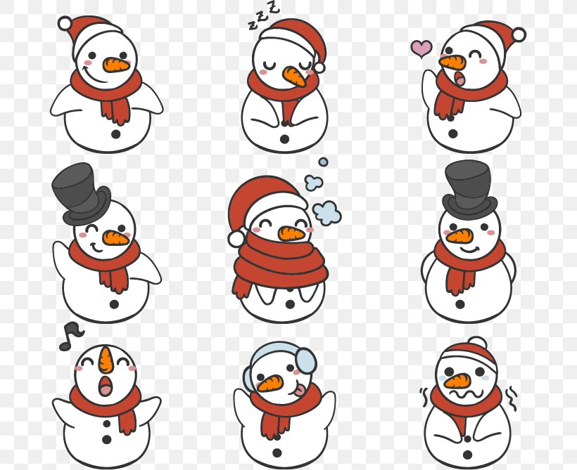 Snowman Drawing Scarf, PNG, 679x669px, Snowman, Area, Beak, Bird, Designer Download Free