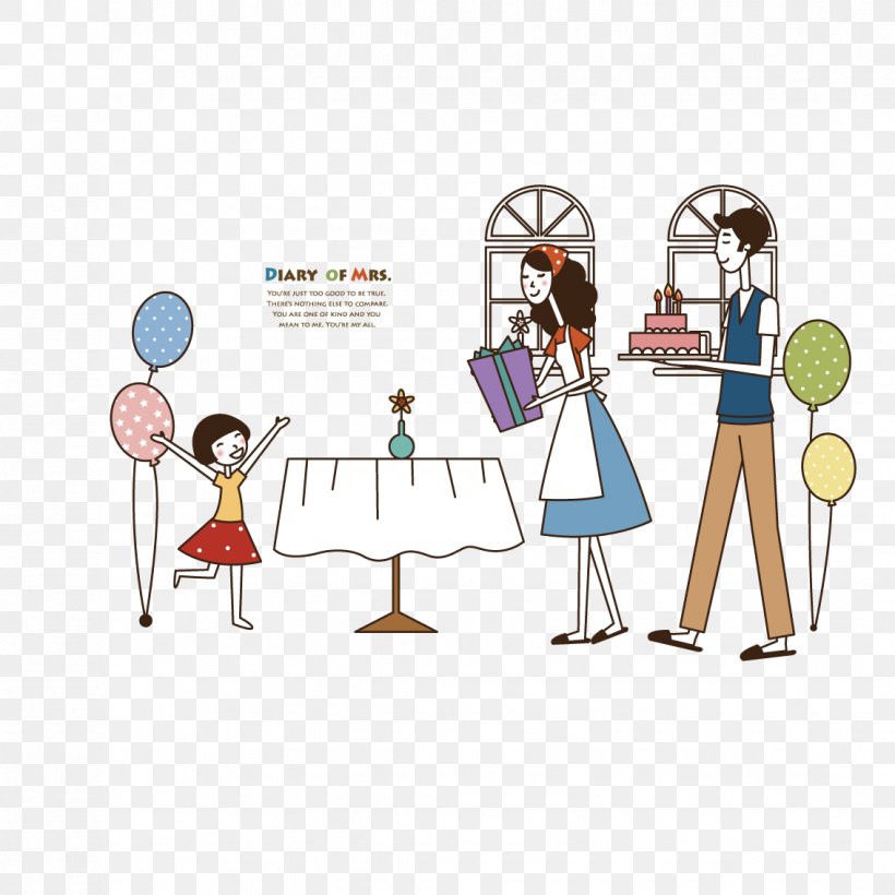 Birthday Child Parent Daughter, PNG, 1134x1134px, Birthday, Area, Art, Cartoon, Child Download Free