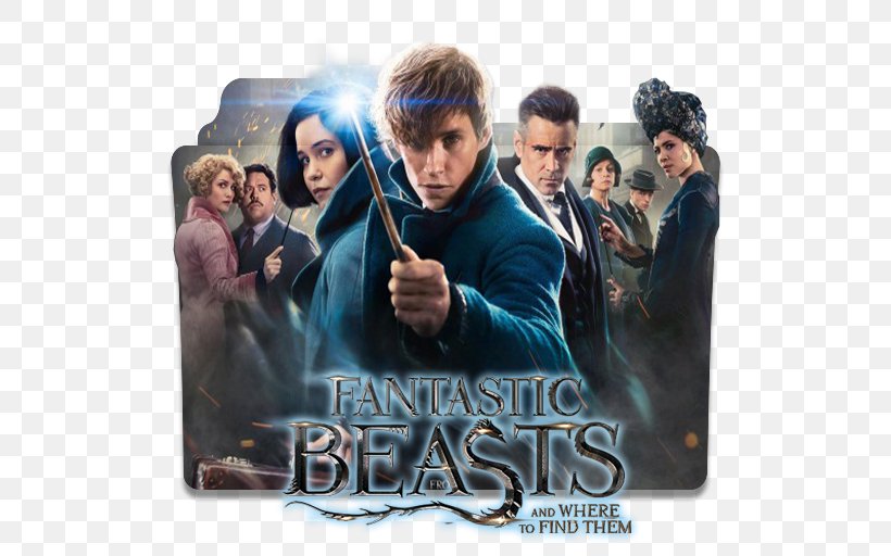 Fantastic Beasts And Where To Find Them Film Series Newt Scamander Katherine Waterston Harry Potter And The Cursed Child, PNG, 512x512px, 2016, Newt Scamander, Album Cover, Dan Fogler, David Yates Download Free