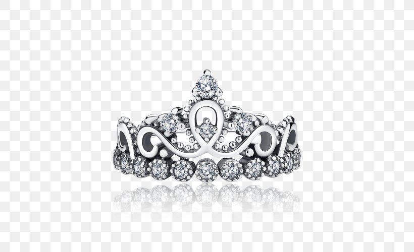 Princess Crown Ring Tiara Silver, PNG, 500x500px, Princess Crown, Bling Bling, Body Jewelry, Bracelet, Charm Bracelet Download Free