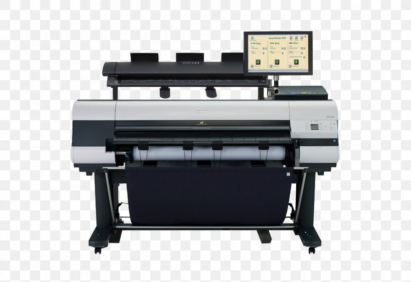 Wide-format Printer Canon Multi-function Printer Inkjet Printing, PNG, 895x615px, Wideformat Printer, Canon, Electronic Device, Imageprograf, Inkjet Printing Download Free