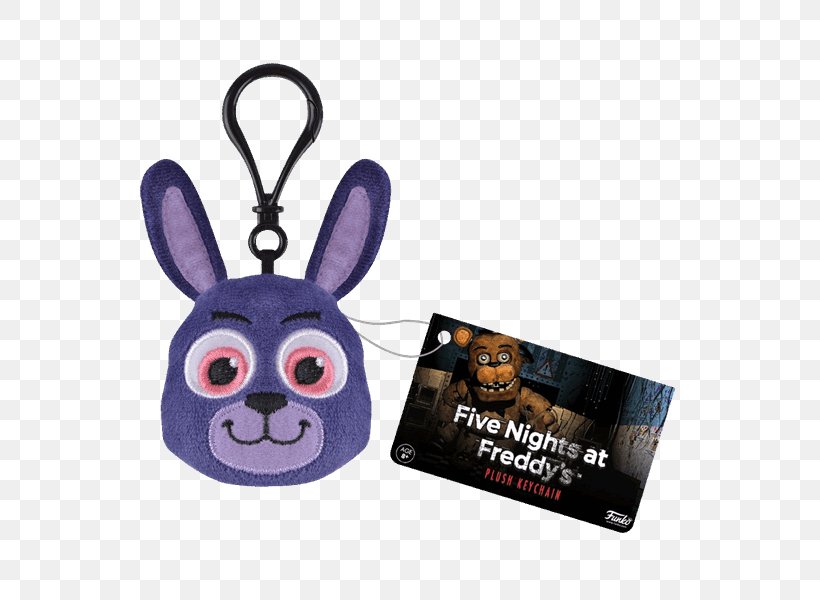 Five Nights At Freddy's: Sister Location Five Nights At Freddy's 4 Five Nights At Freddy's 2 Freddy Fazbear's Pizzeria Simulator, PNG, 600x600px, Stuffed Animals Cuddly Toys, Funko, Game, Key Chains, Plush Download Free